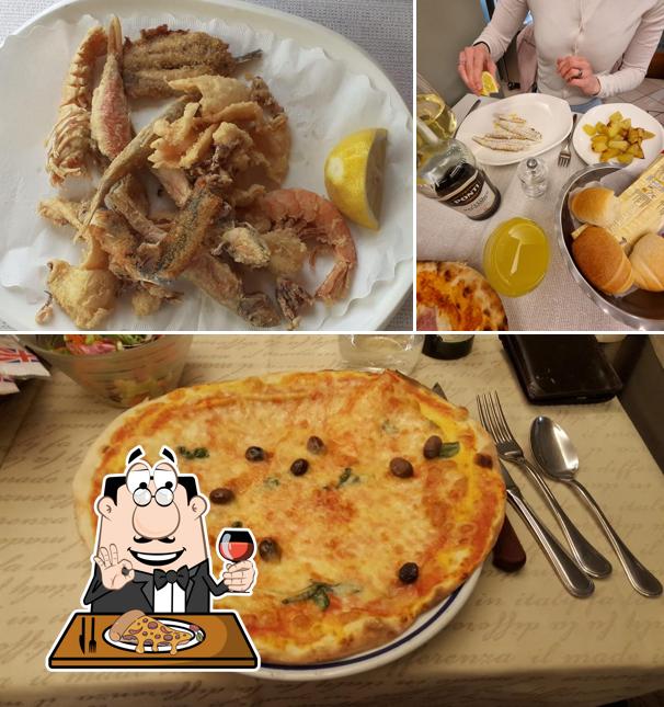 Prenditi una pizza a A Santa Lucia
