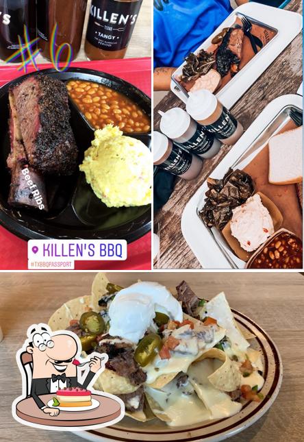 Killen's BBQ sirve distintos postres