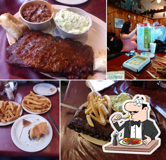 Meals at Brad's Bar B Q