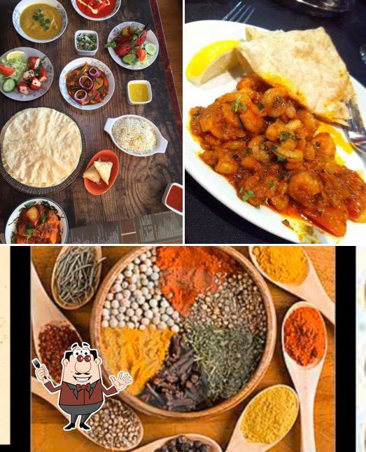 Food at Alamin Tandoori takeaway