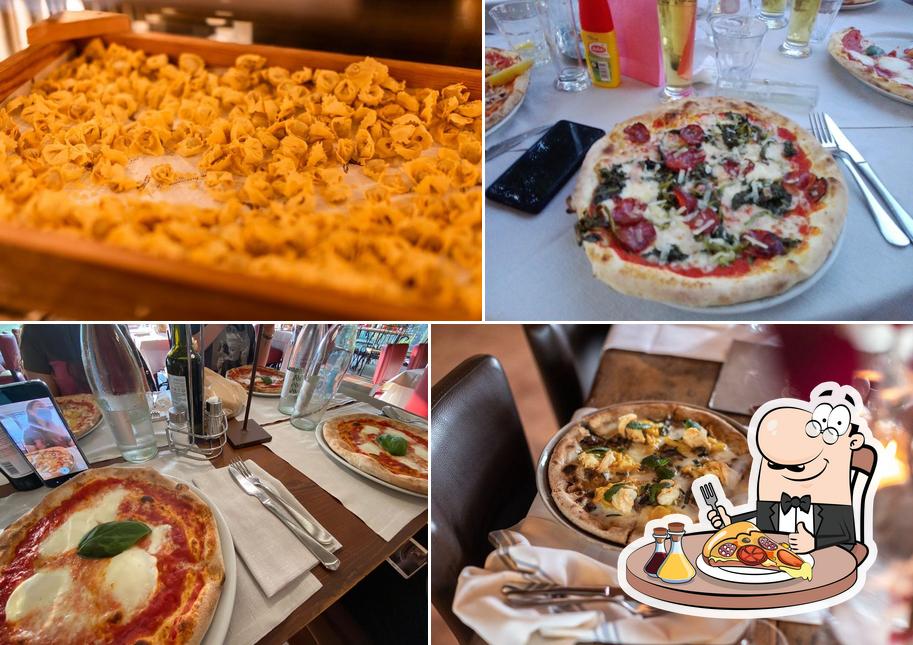 A Ristorante San Marco, puoi assaggiare una bella pizza