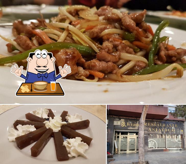Еда и внешнее оформление в Liang Restaurante