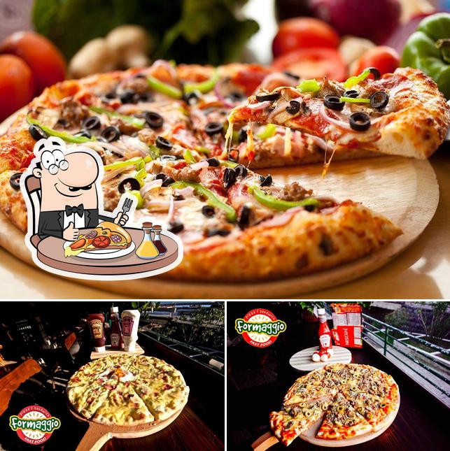 Get pizza at Fast Food Marcello