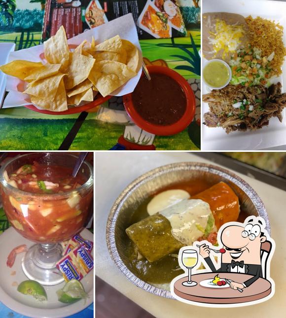 Comida en Anaya's Fresh Mexican Restaurant, Glendale