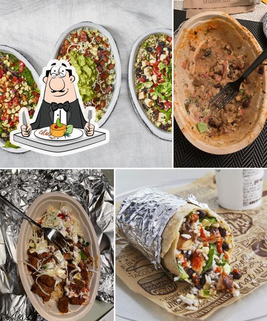 Блюда в "Chipotle Mexican Grill"