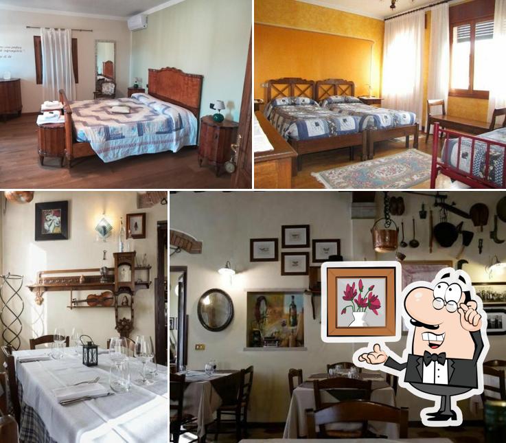 El interior de Locanda alla Posta