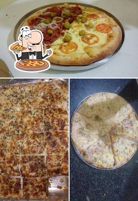 Consiga pizza no Manu Pizza & Cia