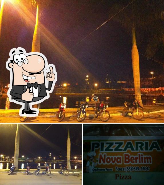 Here's a pic of Pizzaria Nova Berlim