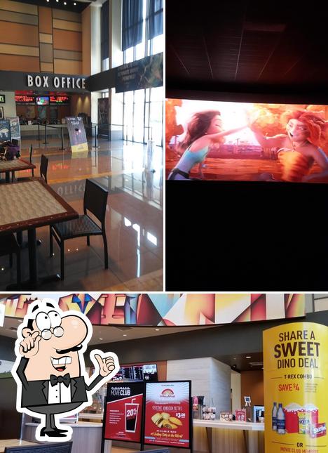 The interior of Cinemark Lakeland Square Mall and XD