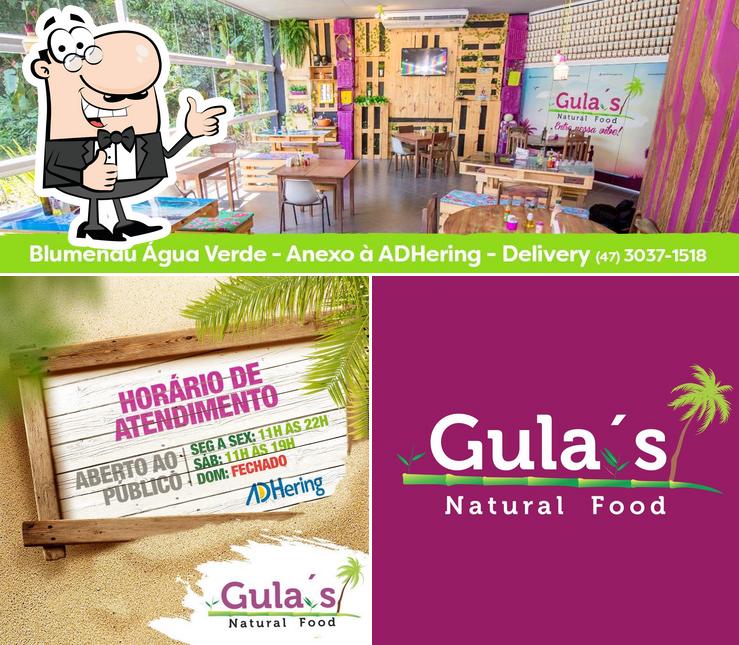 Look at the photo of Gula's Natural Food