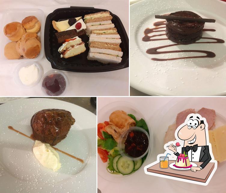 "Haigs Hotel and McKee's Brasserie" предлагает разнообразный выбор сладких блюд