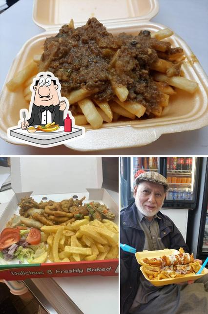 Order chips at Halifax Road chippy Todmorden