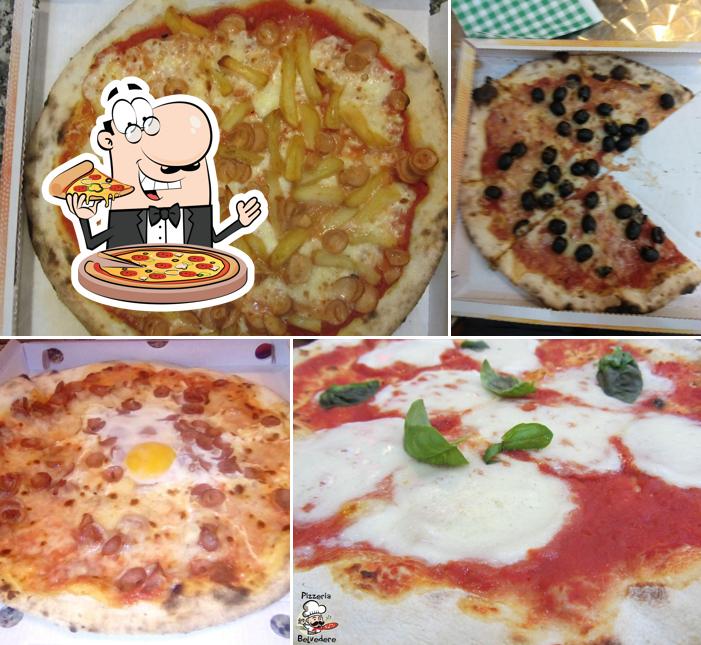 Ordina tra le molte varianti di pizza