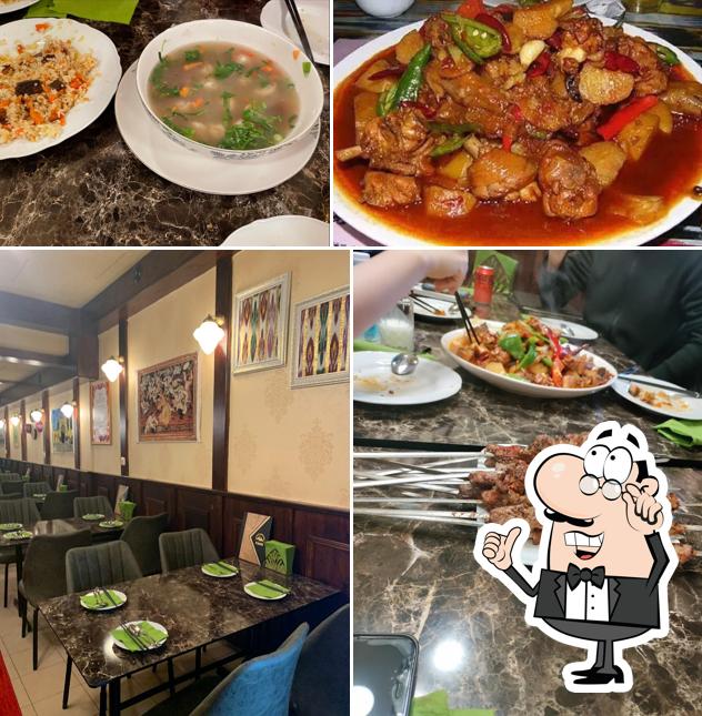 L'intérieur de Pamir Uyghur Restaurant