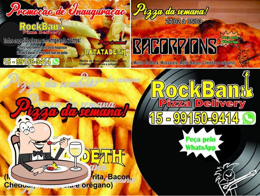 Comida em Rockbandpizzadelivery