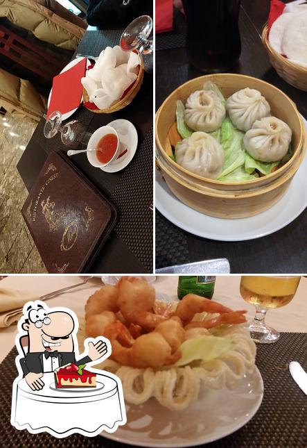 The Golden Dragon - Chinese Restaurant serves a range of sweet dishes