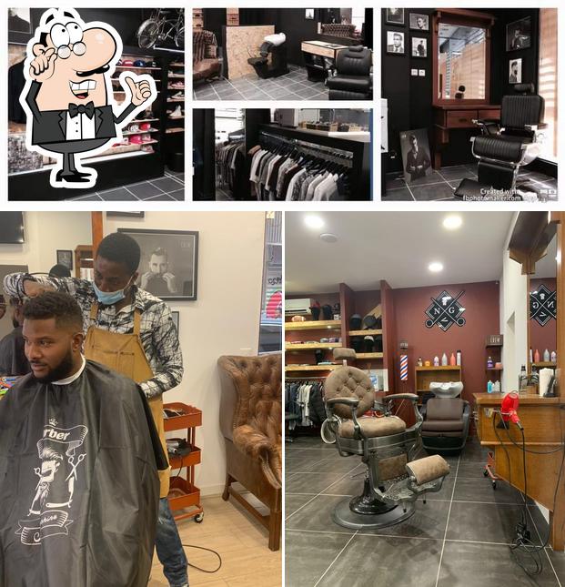 L'intérieur de NG Barber Shop