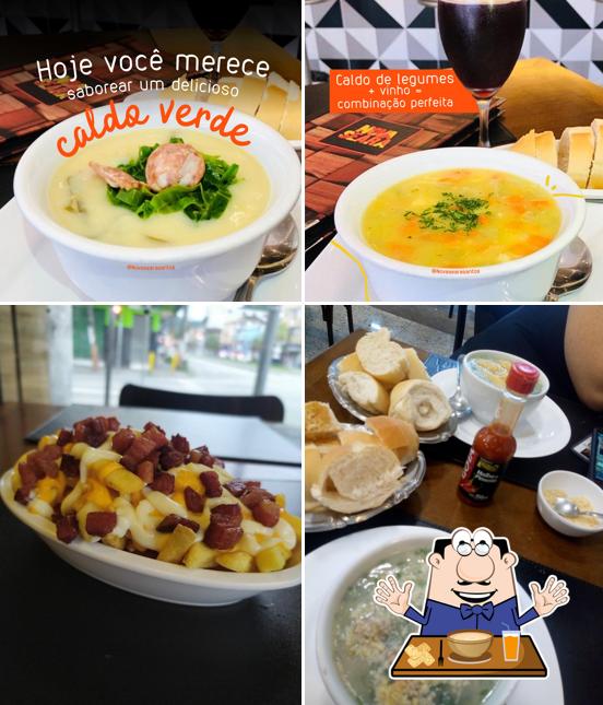 Sopa de moluscos em Padaria Nova Seara