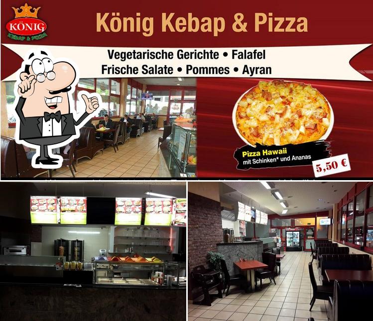 Интерьер "König Kebap& Pizza Haus"