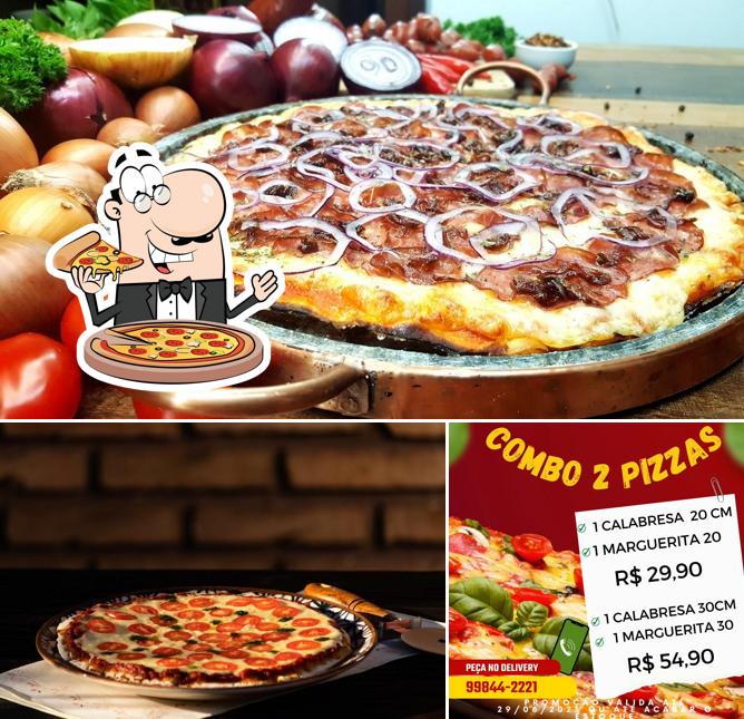 No Pizza Fina, você pode pedir pizza