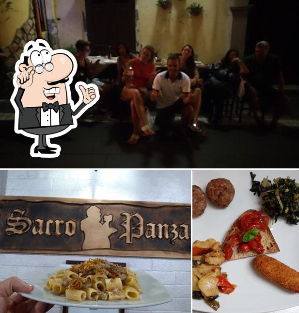 Siediti a un tavolo di Sacro Panza Ristorante Pub Birreria