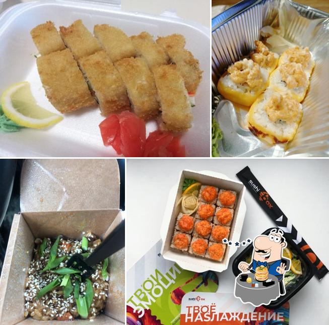 Еда в "Sushi box. Суши - Баре, Кафе, Доставка суши, роллов и лапши Wok по Ульяновску"