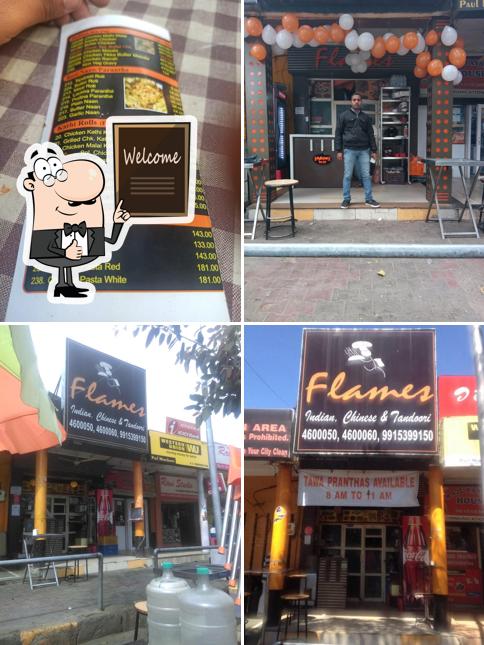 See this pic of Flames Restaurant