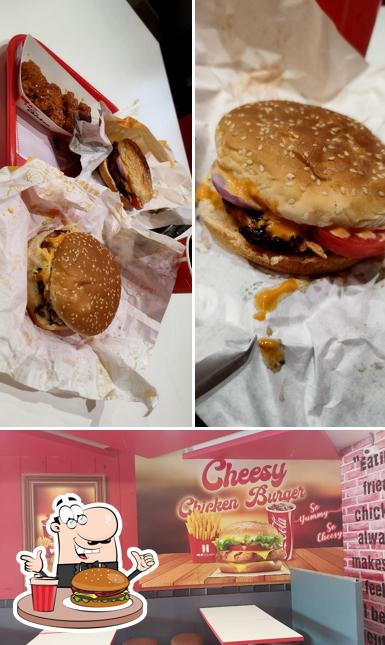 Order a burger at Heatsquare Restaurant Tiruppur