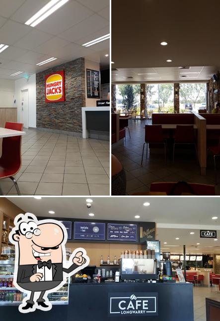 Check out how Hungry Jack's Burgers Longwarry East looks inside
