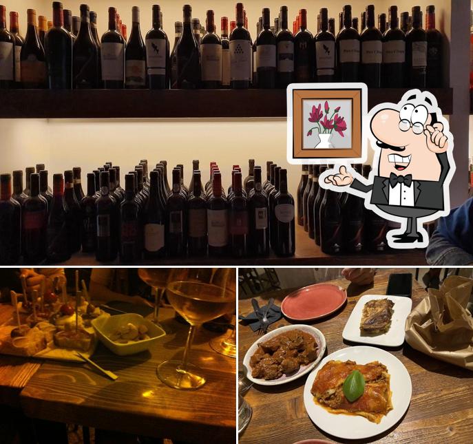 Gli interni di Mamma Elvira Enoteca