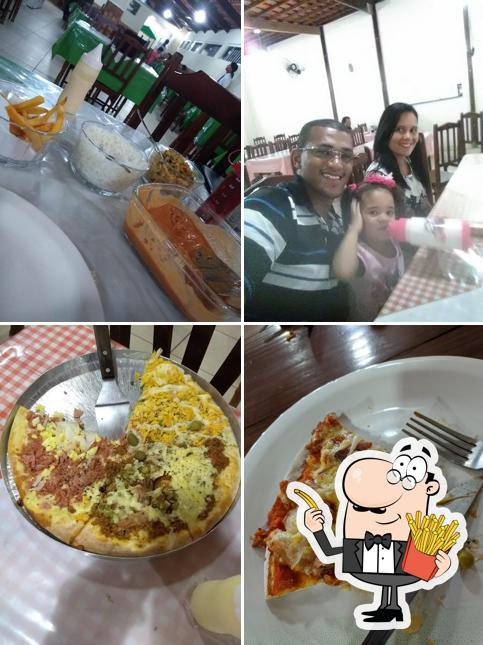 Prove batatas fritas no Emilly Pizzaria - Rodizio