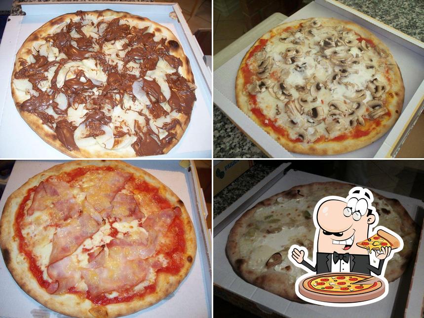 Prenditi tra le svariate varianti di pizza