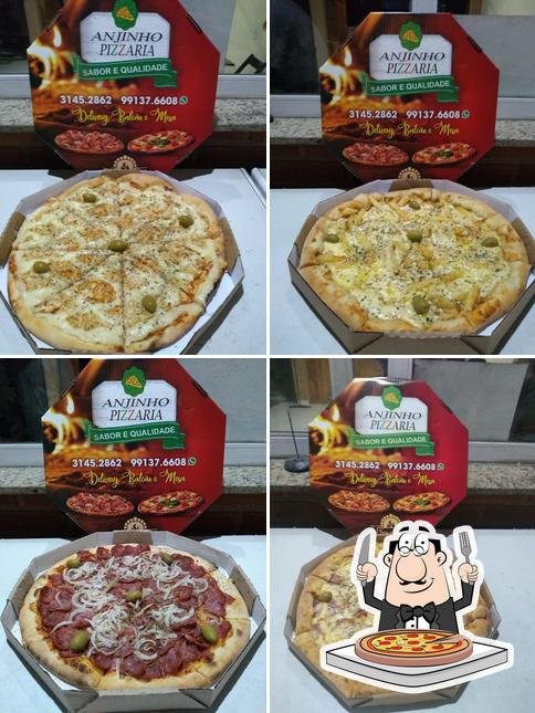 Escolha diversos tipos de pizza