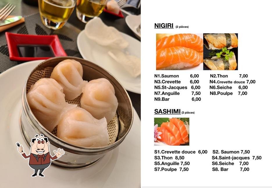 Nourriture à Restaurant Oishi,Japonais et Chinoises à emporter et à livraison