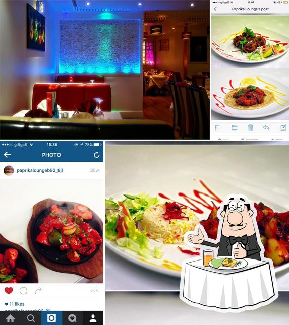 Еда в "Paprika Lounge Solihull - Indian Restaurant & Takeaway"