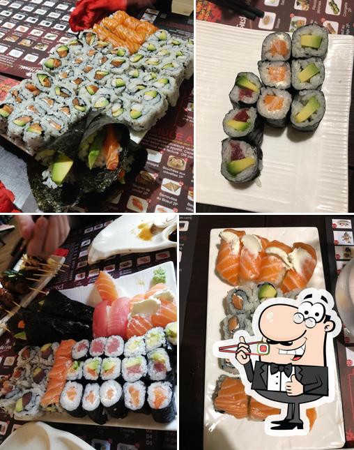 Choisissez de nombreuses options de sushi