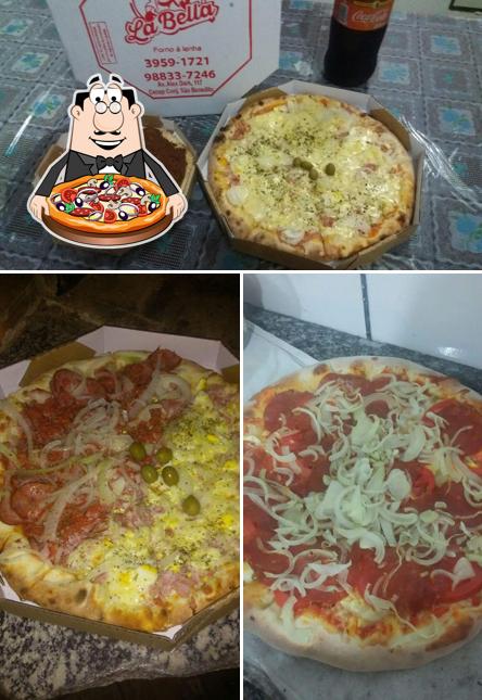 Peça pizza no Pizzaria Labella