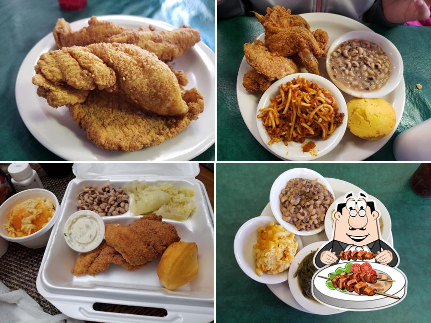 Meals at The Four Way Soul Food Restaurant