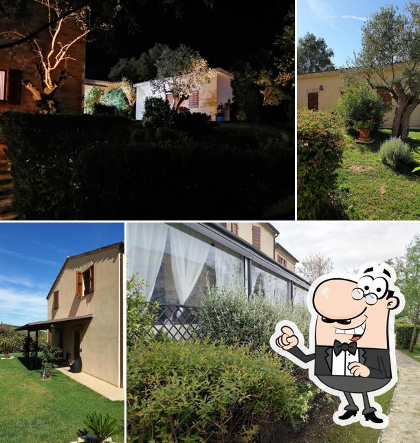 Gli esterni di Le Residenze degli Ulivi