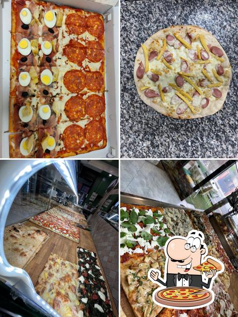 Ordina una pizza a fantasia della pizza