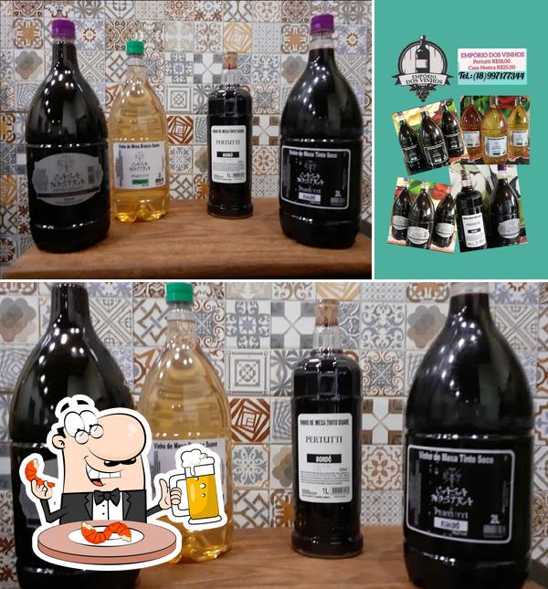 Peça um copo de cerveja leve ou escura