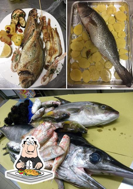 Il Re Pescatore serve un menu per gli amanti del pesce