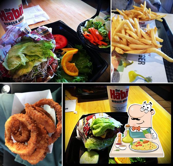 Блюда в "The Habit Burger Grill"