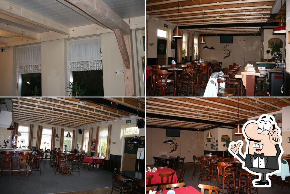 El interior de Café Boerhoorn