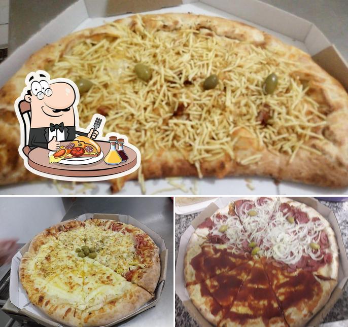 Experimente pizza no J&J Pizzaria