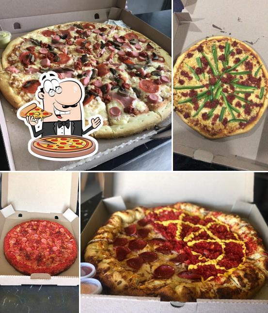 Попробуйте пиццу в "Pizza hub"