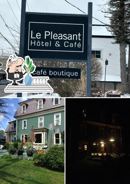 L'extérieur de Le Pleasant Café