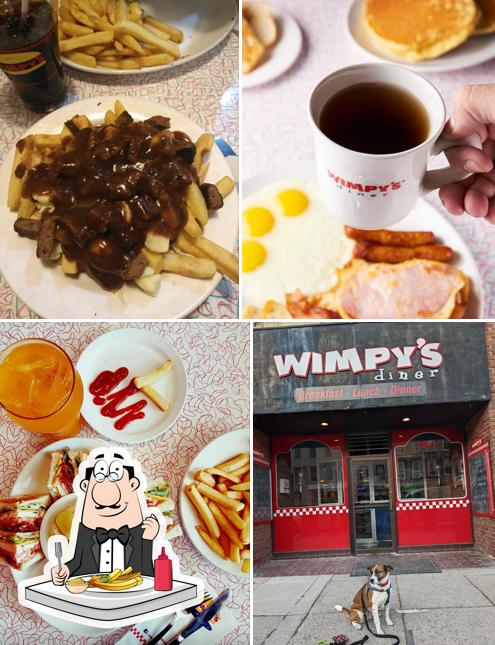 En Wimpy's Diner Guelph puedes degustar patatas fritas