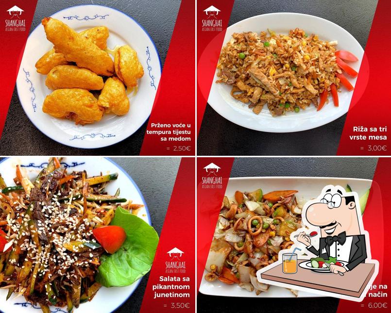 Блюда в "Shanghai Asian fast food"