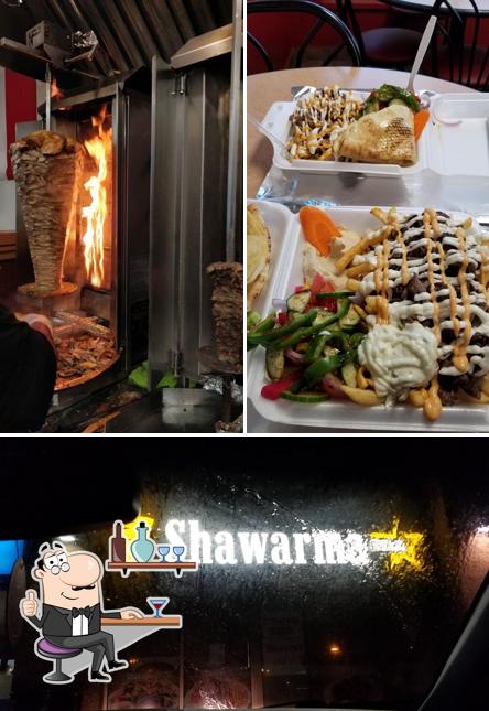 L'intérieur de Sir Shawarma